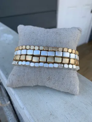 Square Beaded Bracelet