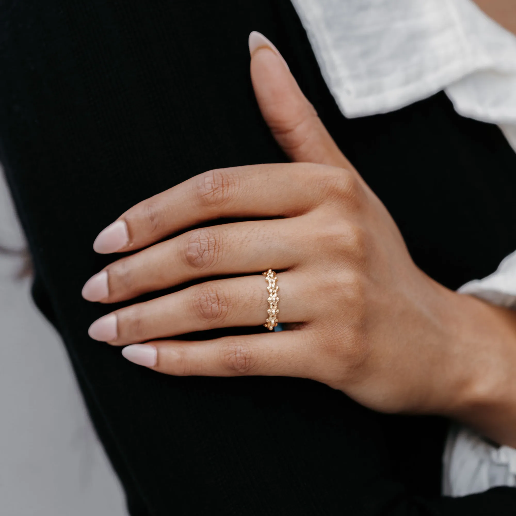 Stackable Bead Style Ring