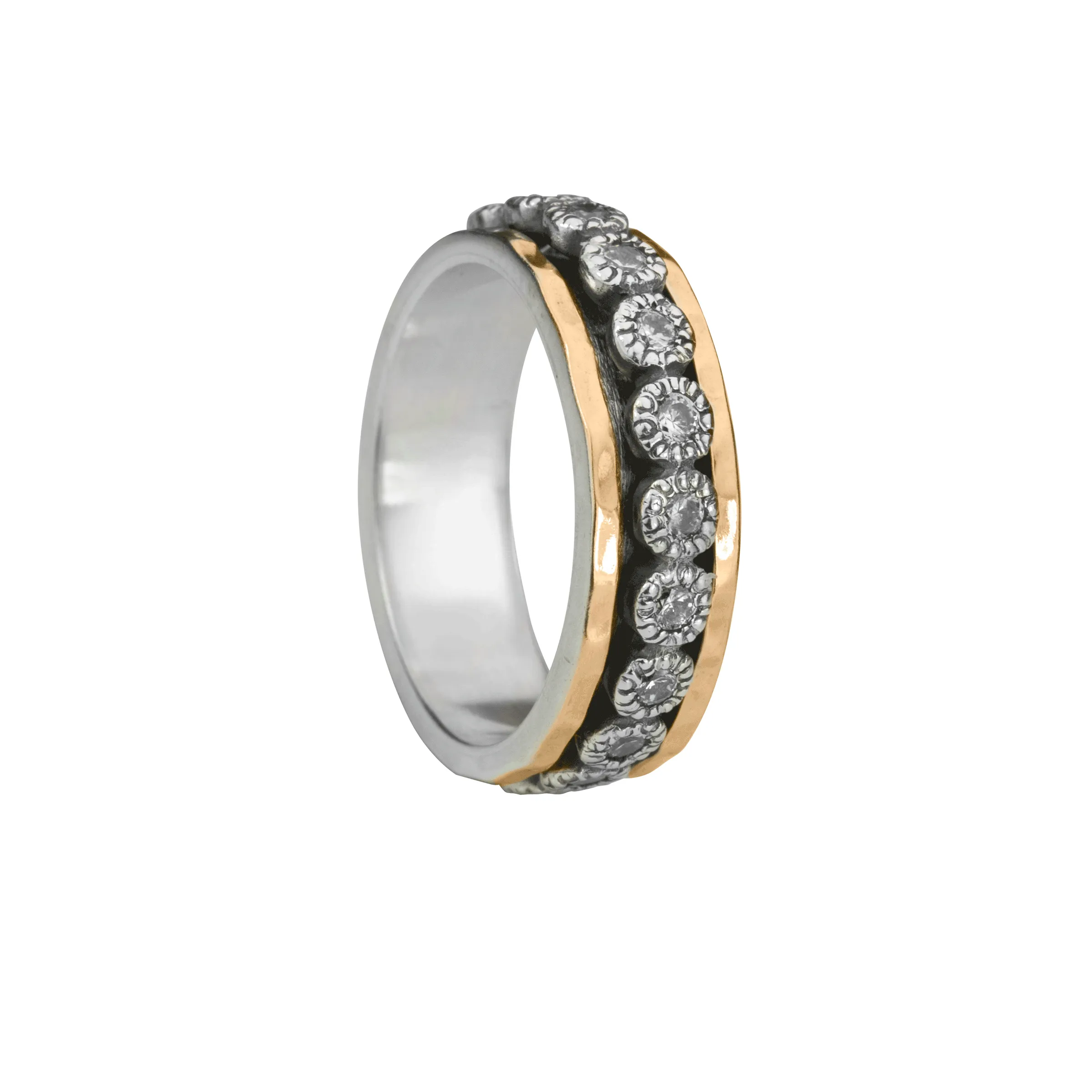 Star 10KT Gold Fidget Ring