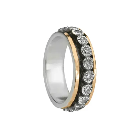 Star 10KT Gold Fidget Ring