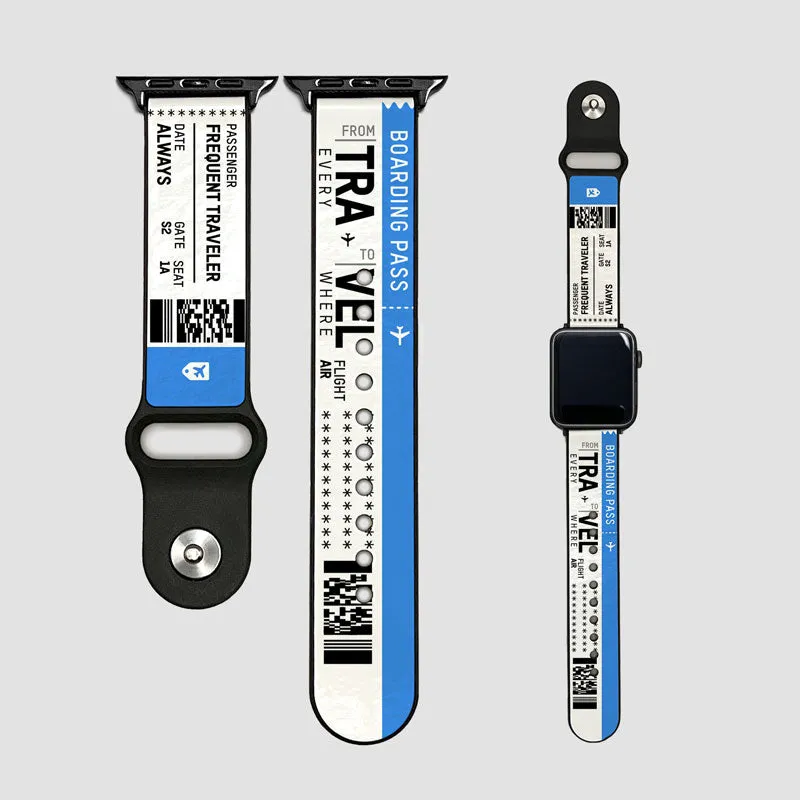 Travel Boarding Pass - Apple Watch Band