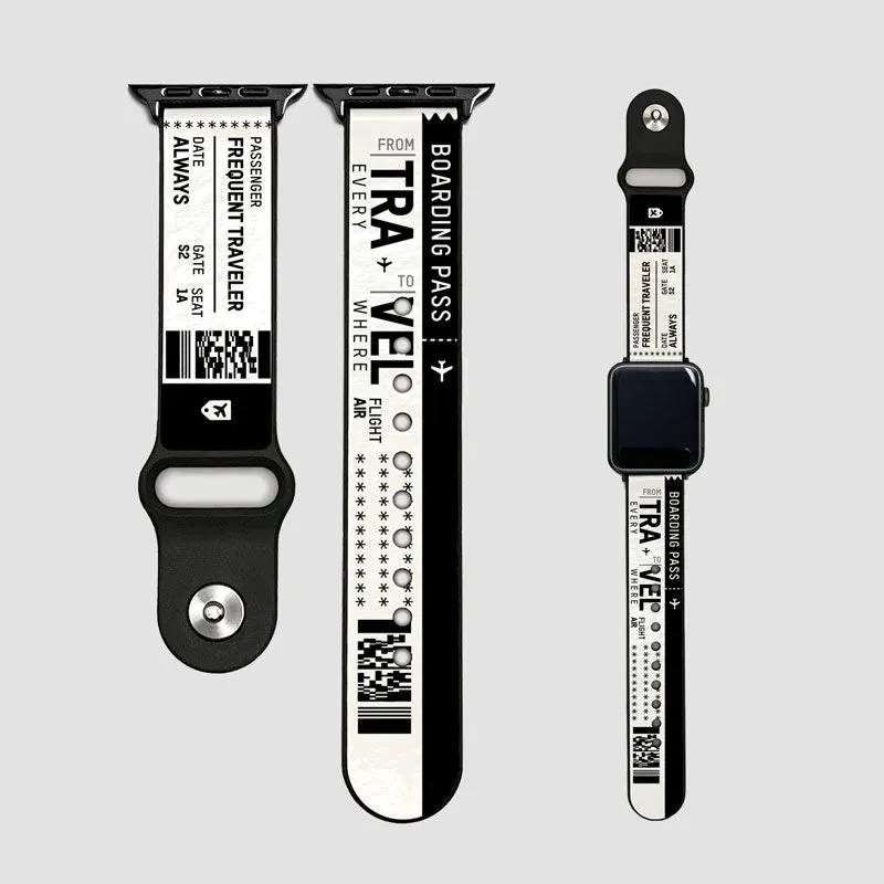 Travel Boarding Pass - Apple Watch Band