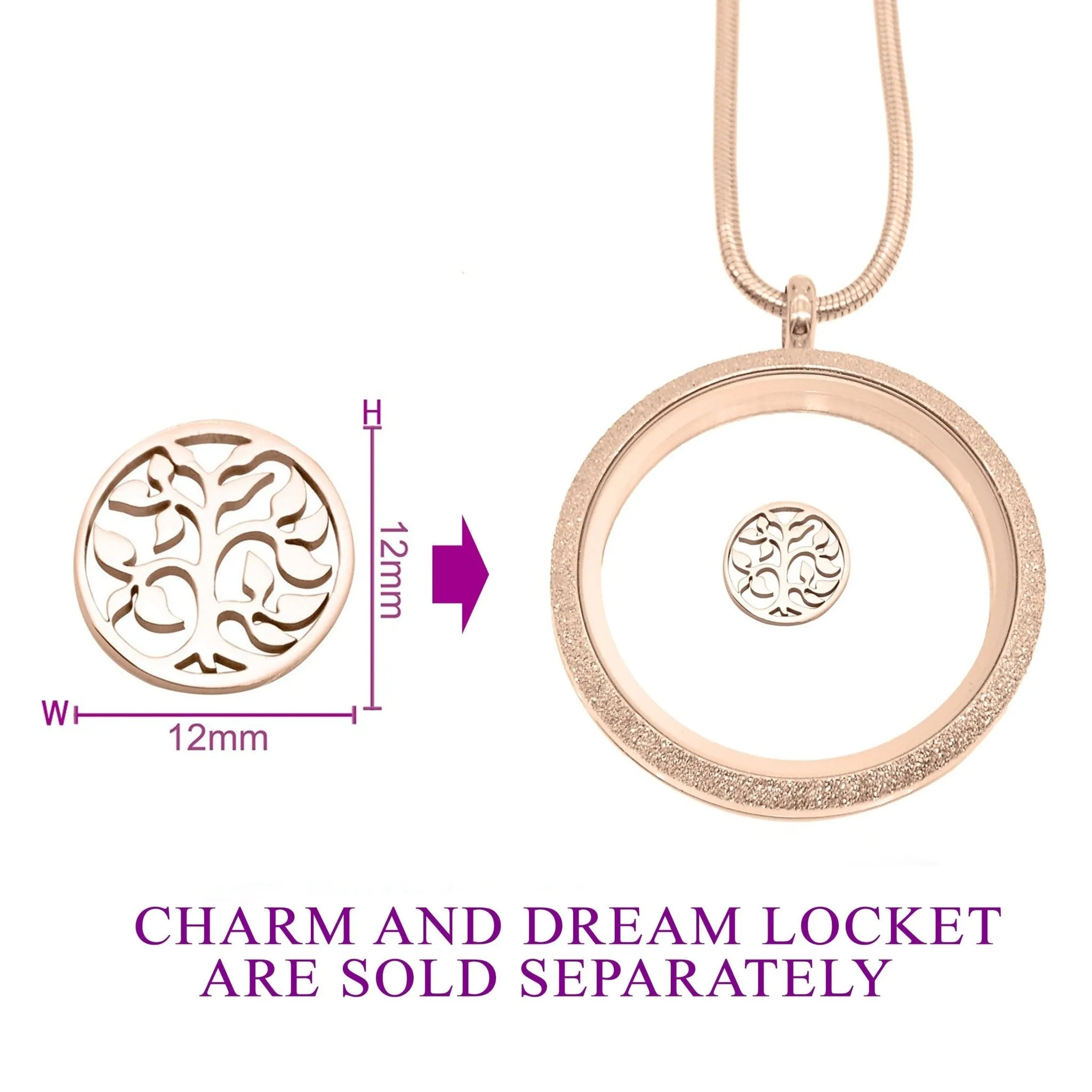 Tree Charm 12mm for Dream Locket