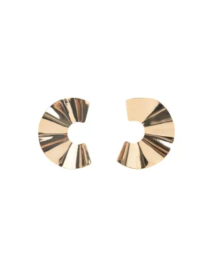 Wavy Fan Studs