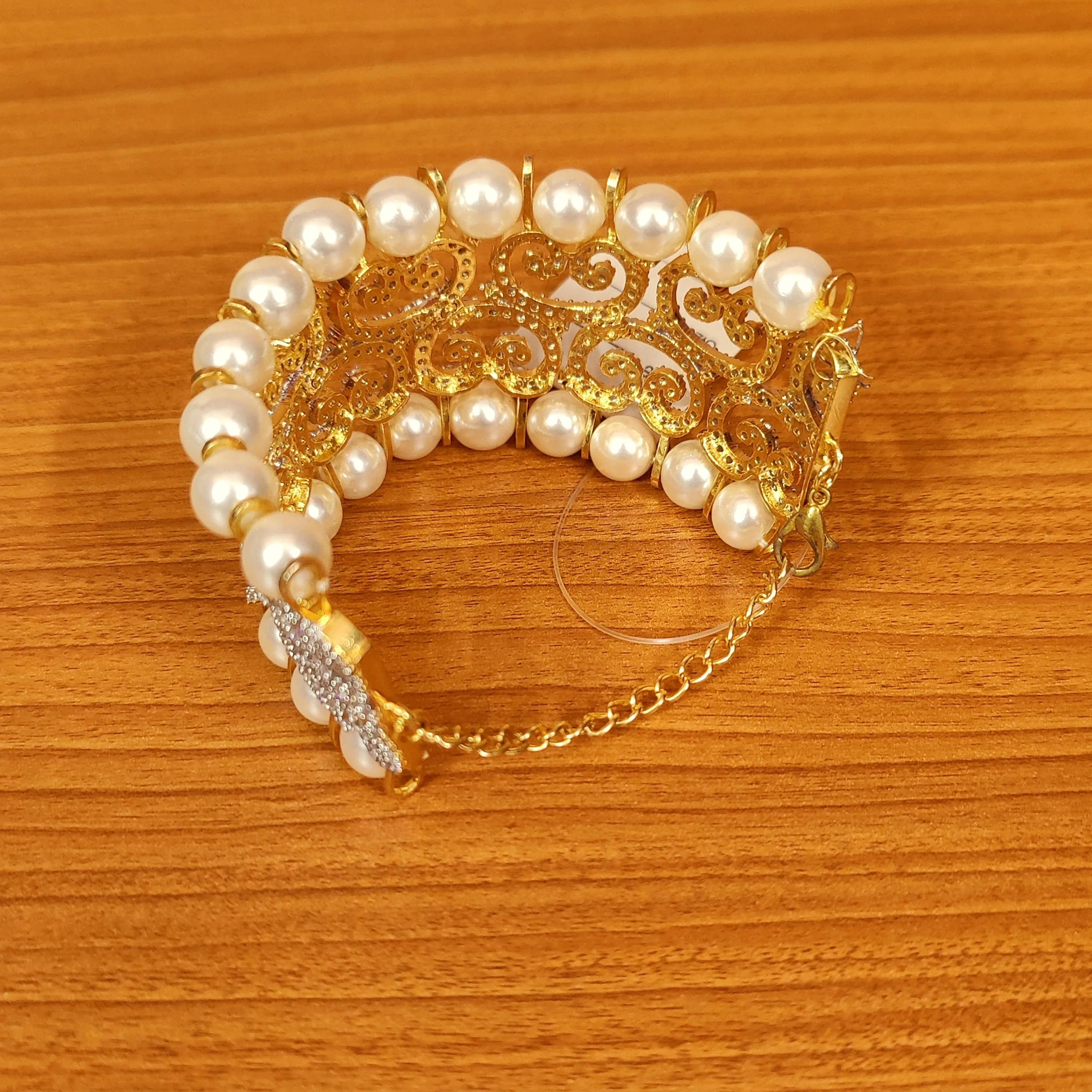 White Pearls Bracelets