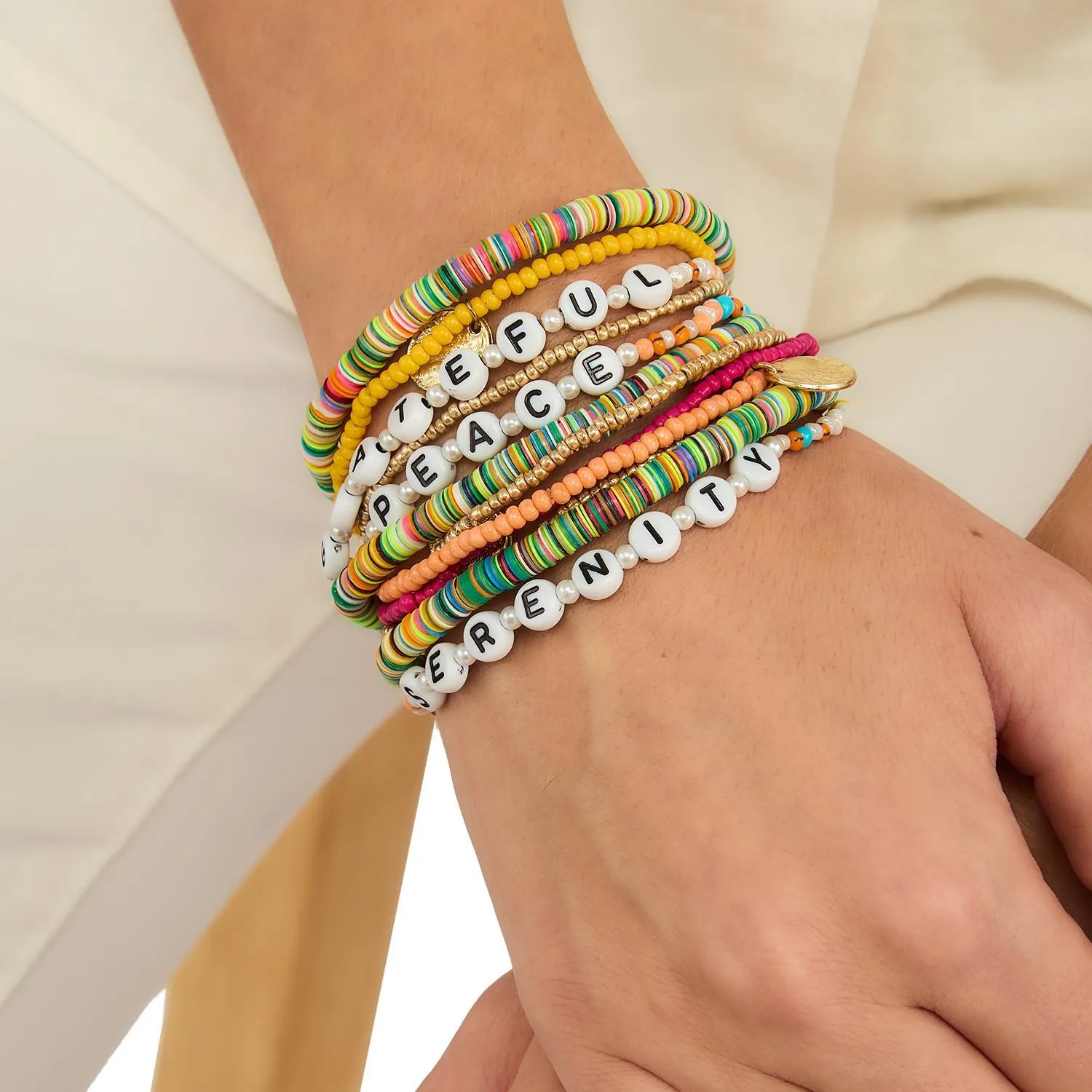 Wristful Words Stretch Bracelets