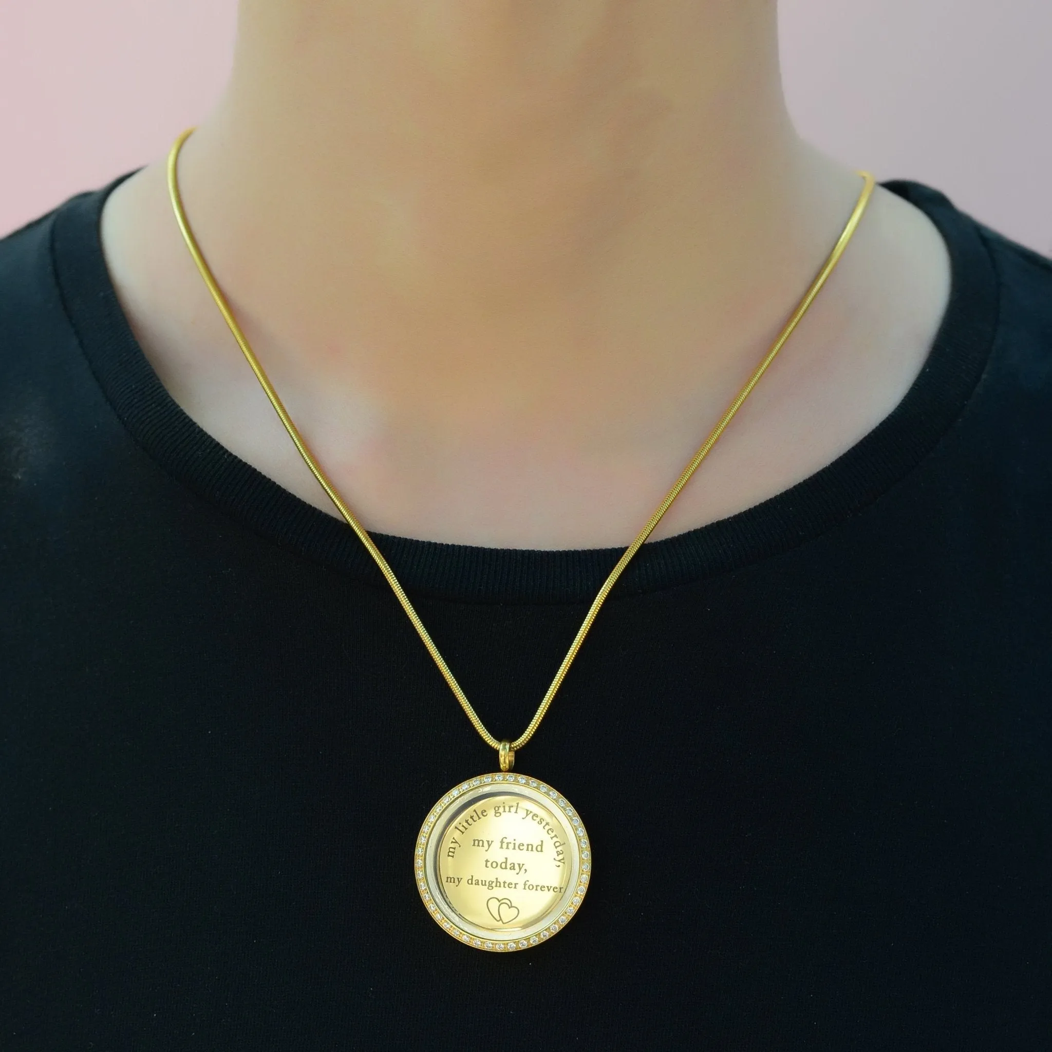 Yesterday Today Forever - Dream Locket Disc Charm